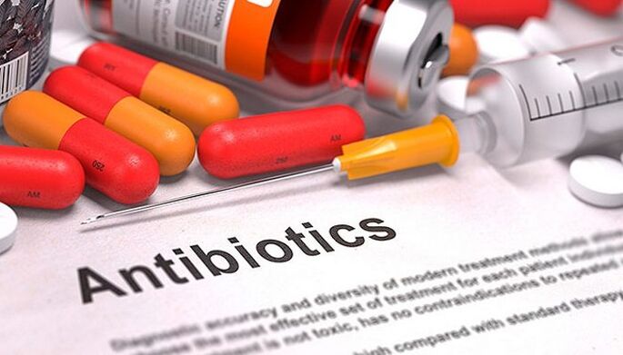 antibiootikumid prostatiidi jaoks
